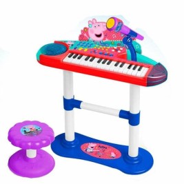 Играчка пиано Peppa Pig Микрофон Табуретка