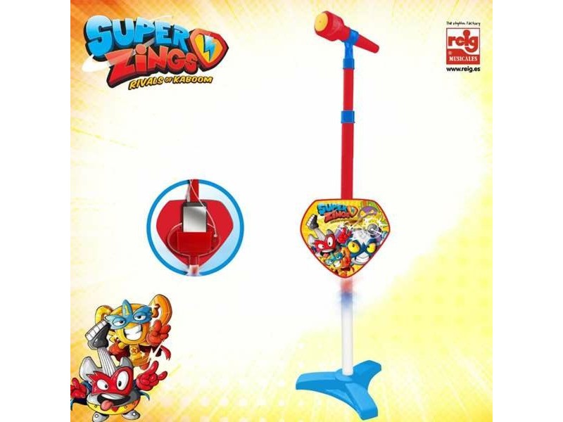 Играчка микрофон SuperThings На крак MP3
