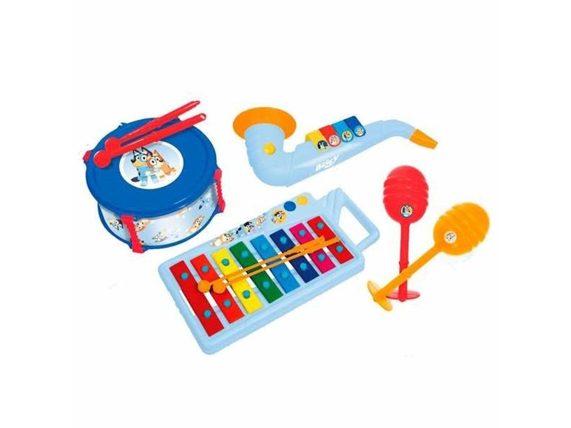 Играчка Комплект музикални инструменти Bluey 9 Части