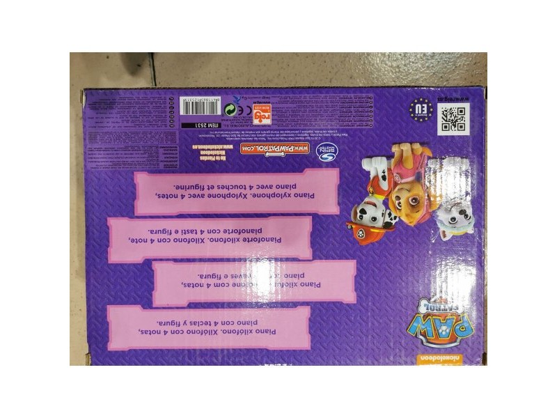 Ксилофон The Paw Patrol Пластмаса Детски 20 x 15 x 15 cm