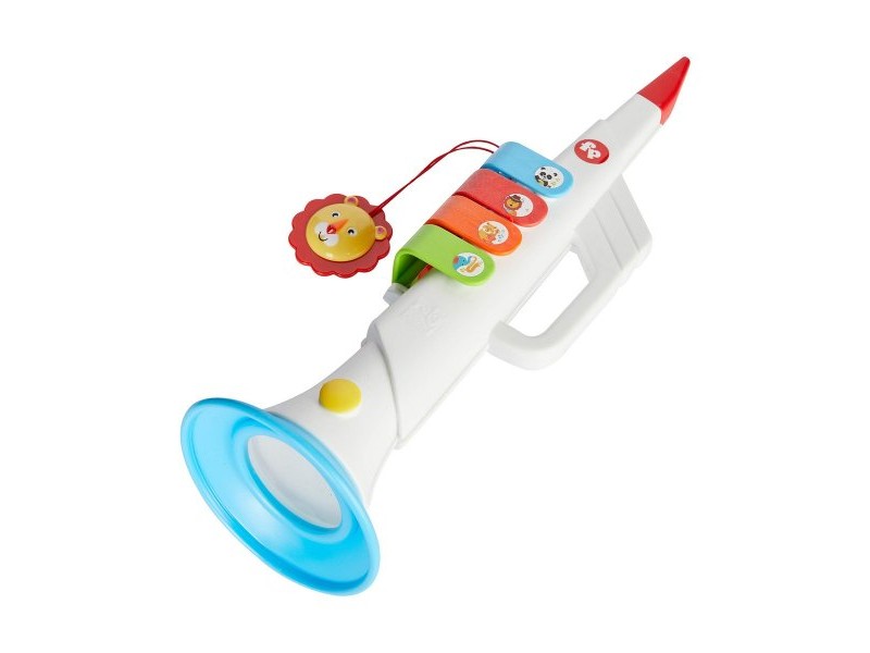 Тромпет Fisher-Price 30 cm Животни