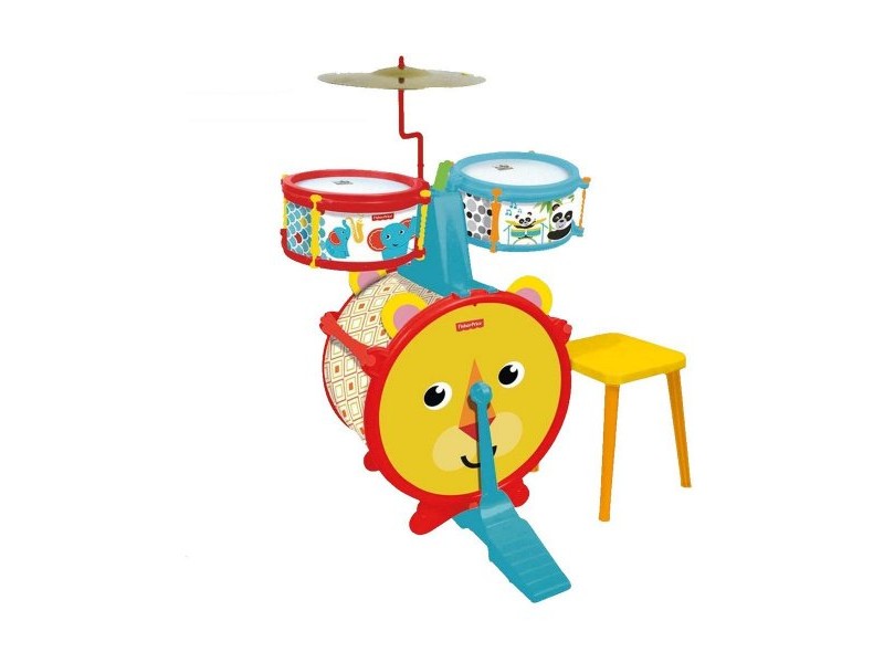 Барабани Fisher-Price Пластмаса 55 x 38 x 36 cm Животни Барабани Fisher-Price Пластмаса 55 x 38 x 36 cm Животни