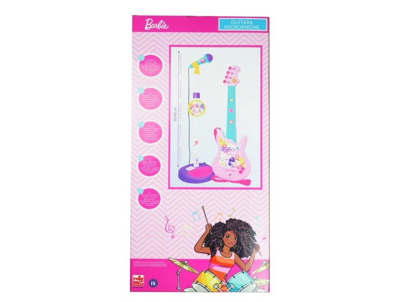 Музикален комплект Barbie Микрофон Детска Китара