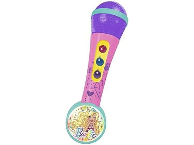 Mикрофон Караоке Barbie Лилав