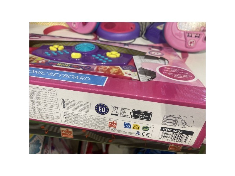 Играчка пиано Barbie Електронно Пиано (3 броя)