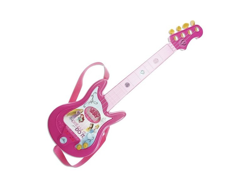 Детска Китара Disney Princess Микрофон Розов Принцесите на Дисни