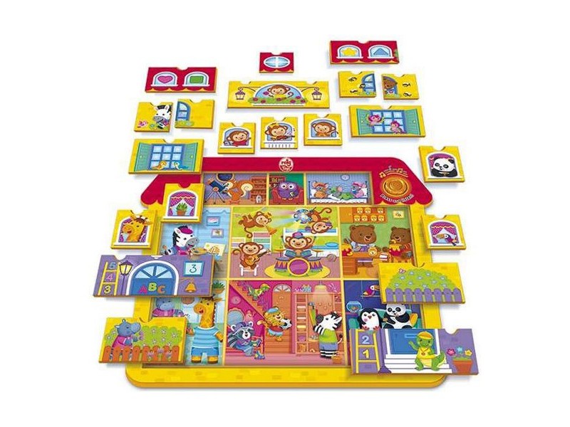 Пъзел Reig Constructor House Музикален 21 Части 17 x 37 x 41,5 cm (17 x 37 x 41,5 cm)
