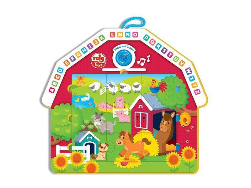 Пъзел Reig Merry Farmhouse 9 Части Музикален