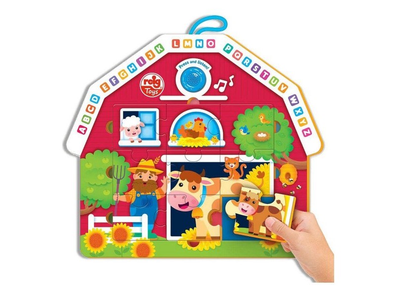 Пъзел Reig Merry Farmhouse 9 Части Музикален