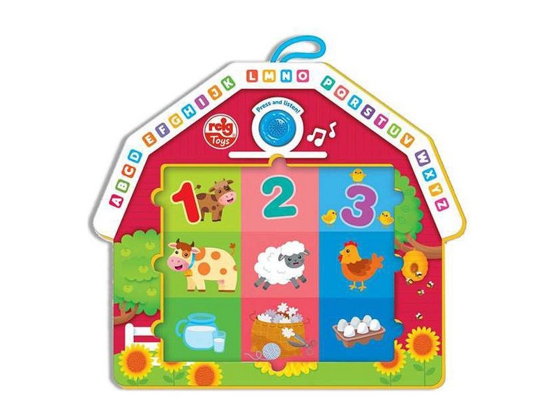 Пъзел Reig Merry Farmhouse 9 Части Музикален