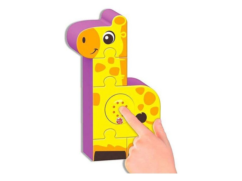 Детски Пъзел Reig Zoo Blocks 22 Части