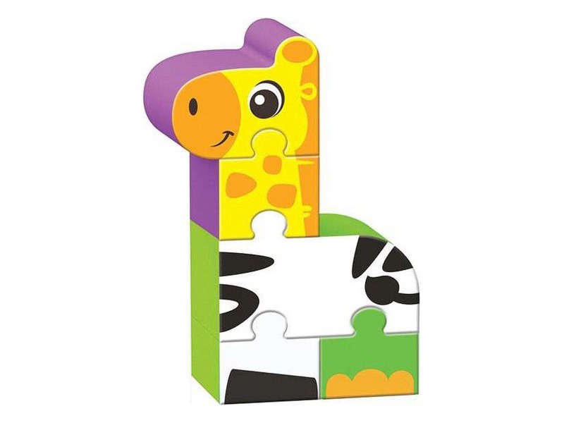 Детски Пъзел Reig Zoo Blocks 22 Части