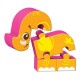 Детски Пъзел Reig Zoo Blocks 22 Части