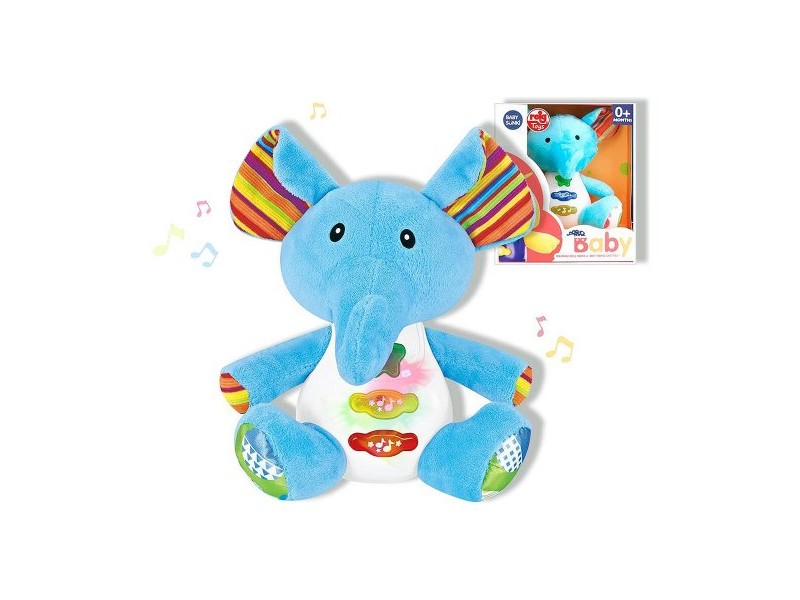 Музикална Плюшена Играчка Reig Слон 15 cm