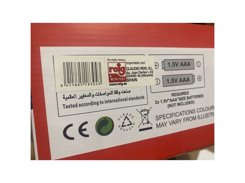 Музикална Плюшена Играчка Reig Котка 30 cm