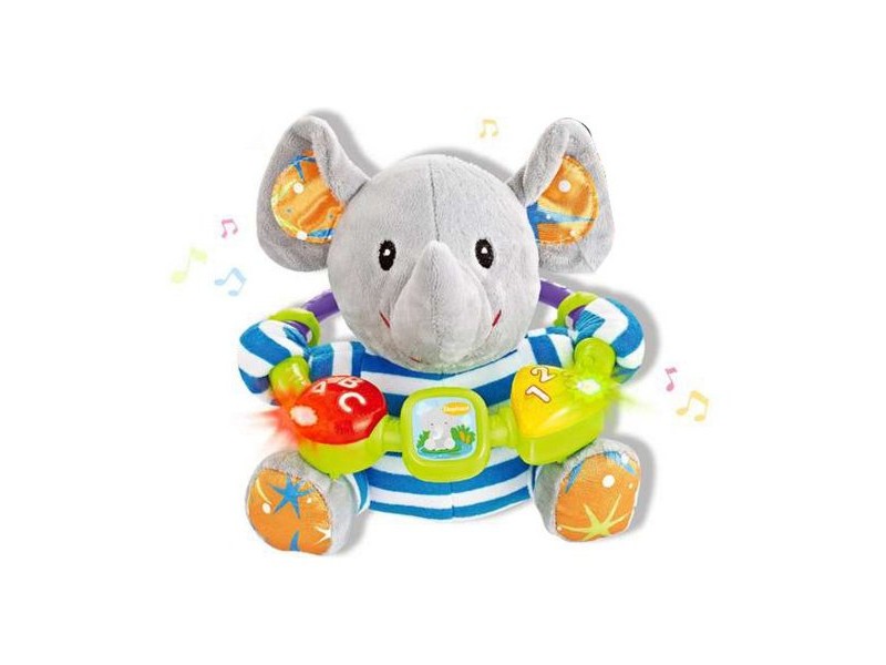Мека играчка със звук Reig Слон 35 cm