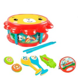 Музикален комплект Fisher-Price Пластмаса Животни