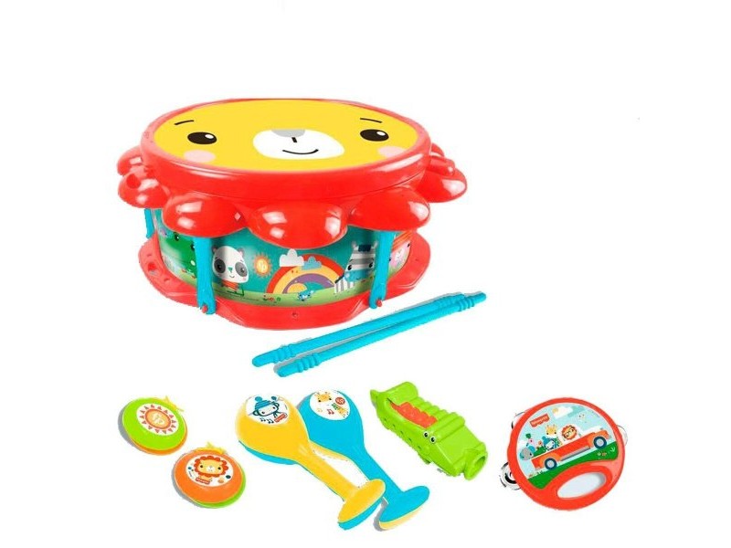 Музикален комплект Fisher-Price Пластмаса Животни Музикален комплект Fisher-Price Пластмаса Животни