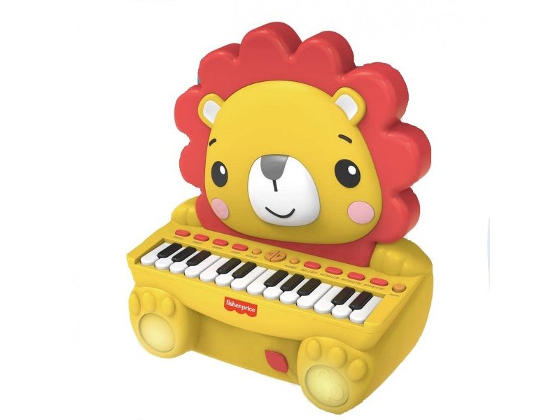 Играчка пиано Fisher-Price Електронно Пиано Лъв