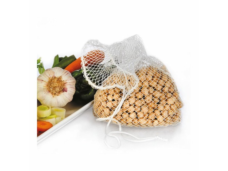 Чанта за пазаруване Ibili 37 x 20 cm Бял Гетри Зеленчуци