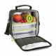 Чанта за Обяд с Аксесоари Ibili 753450 Черен полиестер 600 ml 800 ml 21 x 12 x 22 cm