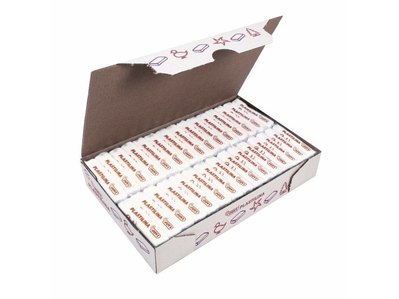 Глина за моделиране Jovi Бял 50 g (30 Части)
