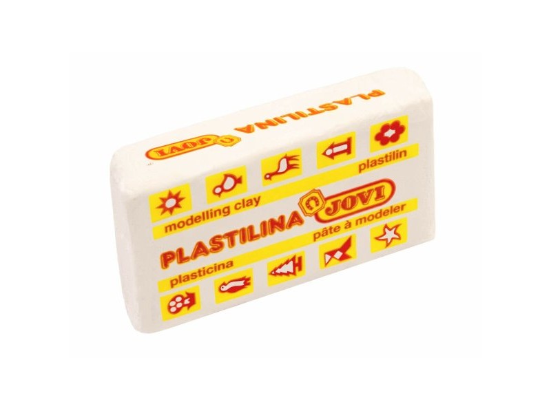 Глина за моделиране Jovi Бял 50 g (30 Части)
