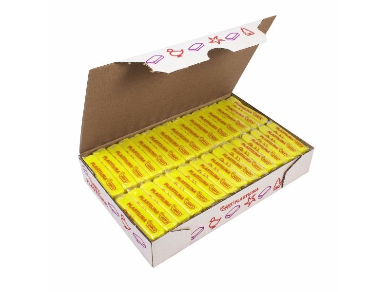 Глина за моделиране Jovi Жълт 50 g (30 Части)