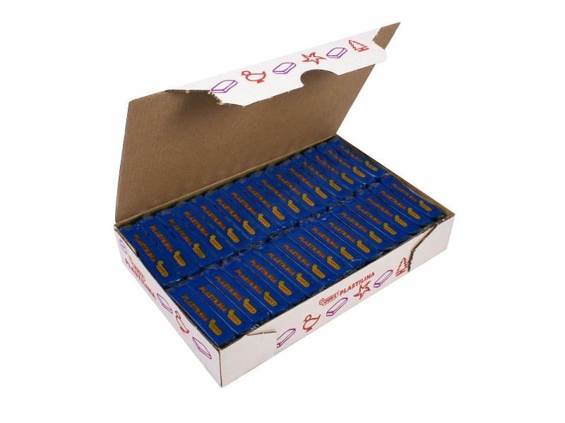 Глина за моделиране Jovi Тъмно синьо 50 g (30 Части)