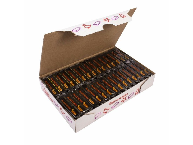 Глина за моделиране Jovi Черен 50 g (30 Части)