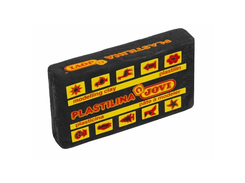 Глина за моделиране Jovi Черен 50 g (30 Части)