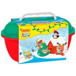 Игра от Пластелин Jovi PLAY&FUN Christmas Adventure Многоцветен