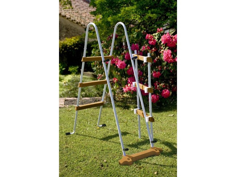 Басейн Подвижен Gre Pacific KIT500W Овална Дървен 500 x 300 x 120 cm