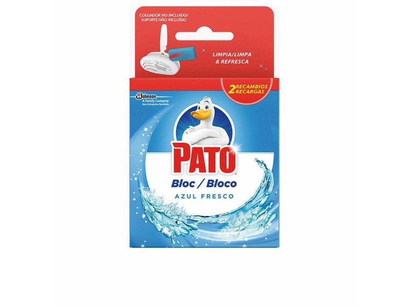 Toilet air freshener Pato Agua Azul 2 x 40 g Дезинфекционен Блок
