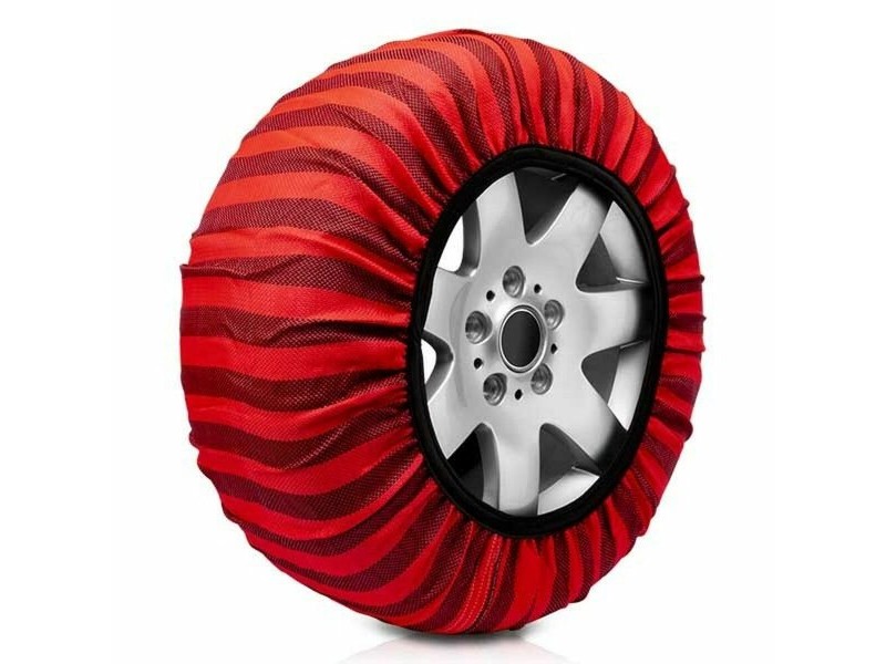 Вериги за Сняг за Кола Classic Червен Текстил 70