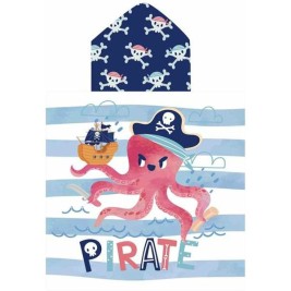 Хавлия пончо с качулка Secaneta Piratepolp 60 x 120 cm