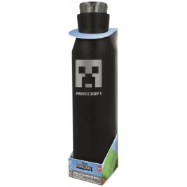 Бутилка Minecraft Силикон Неръждаема стомана Пластмаса 580 ml
