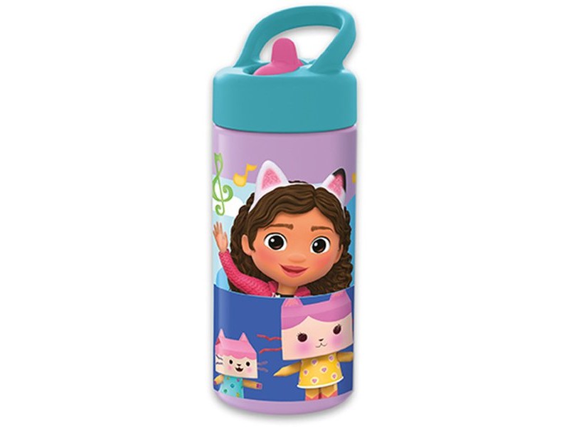 Бутилка за вода Gabby's Dollhouse Party Розов PVC 410 ml