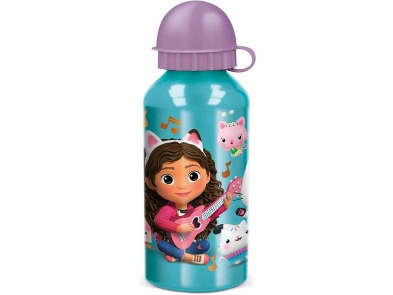 Бутилка Gabby's Dollhouse 400 ml Детски Алуминий