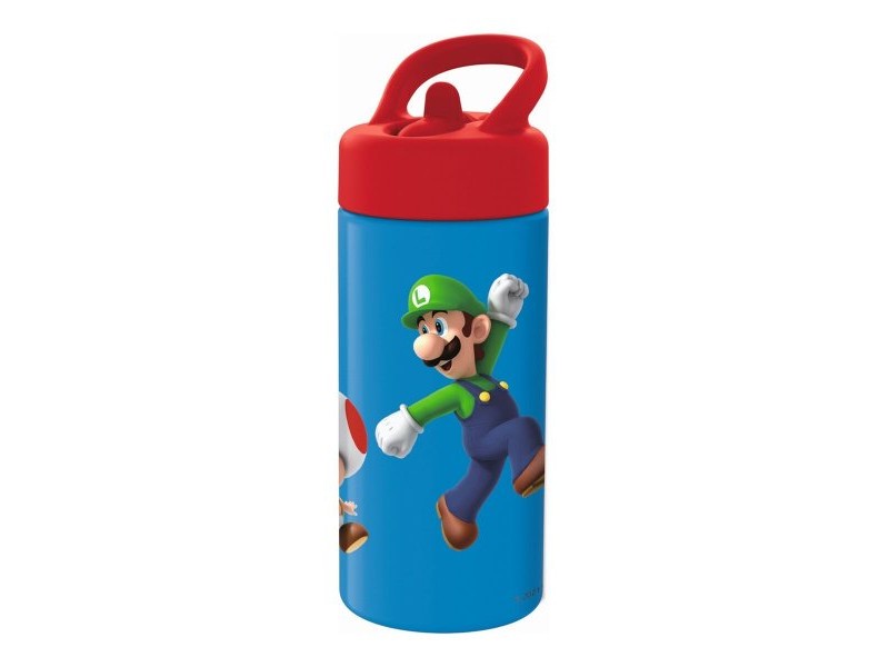 Бутилка за вода Super Mario Червен Син (410 ml)