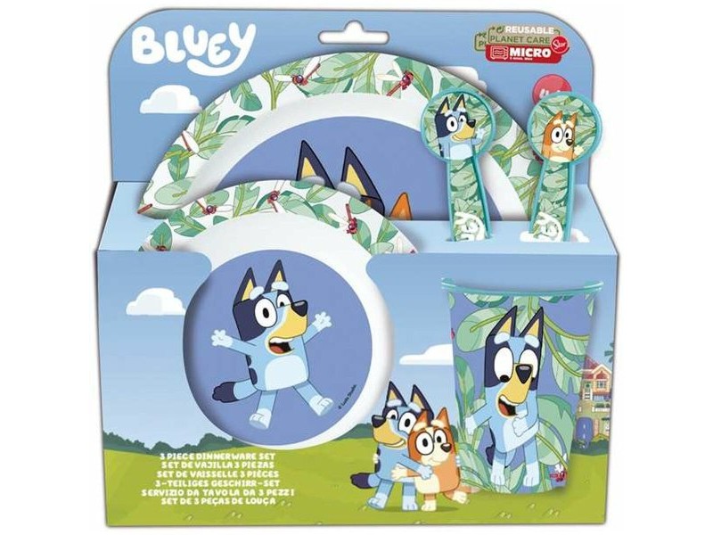 Комплект Детски Пособия Bluey Пластмаса Детски 5 Части