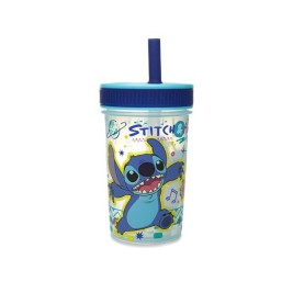 чашата за обучение ThermoBaby LILO & STITCH 420 ml Син