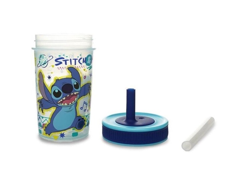 чашата за обучение ThermoBaby LILO & STITCH 420 ml Син