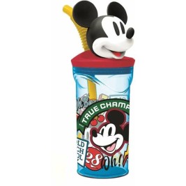 Чаша със Сламка Mickey Mouse True Champions 360 ml