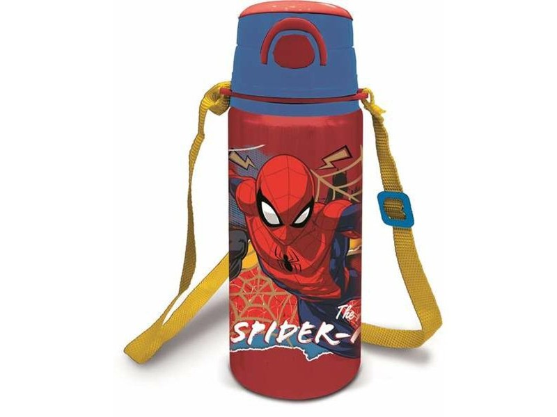 Бутилка за вода Spider-Man Moving Target Алуминий 730 ml Бутилка за вода Spider-Man Moving Target Алуминий 730 ml