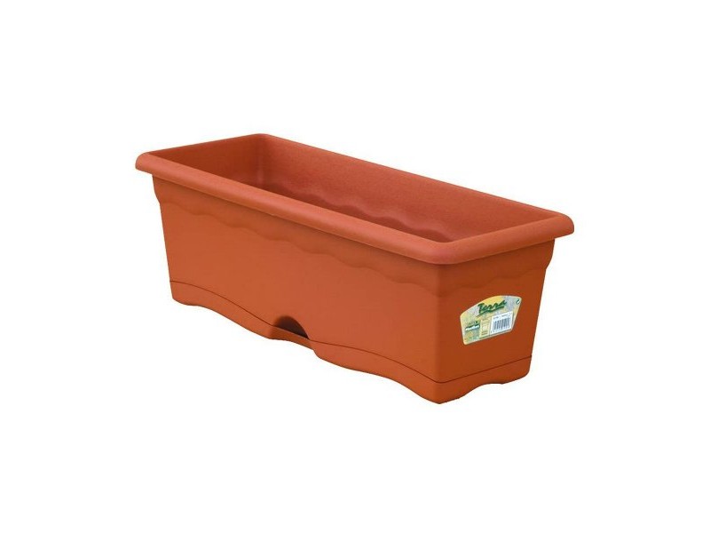 Саксия с Чинийка Plastiken теракота полипропилен Пластмаса 60 x 20 cm