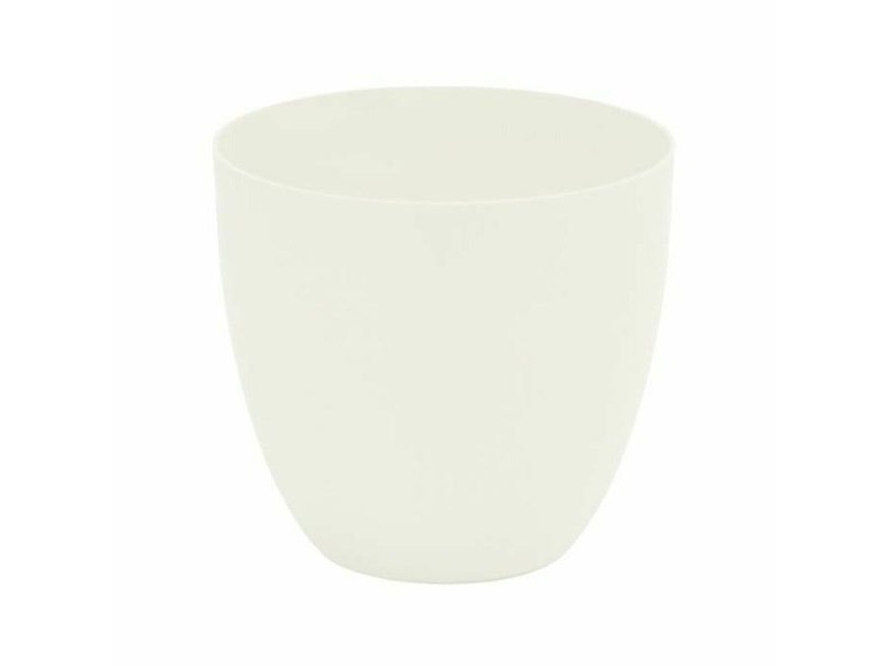 Саксия Plastiken Бял полипропилен (Ø 38 cm)