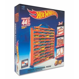 Паркинг с Автомобили Hot Wheels 30 x 27 x 6 cm Автовоз Кола