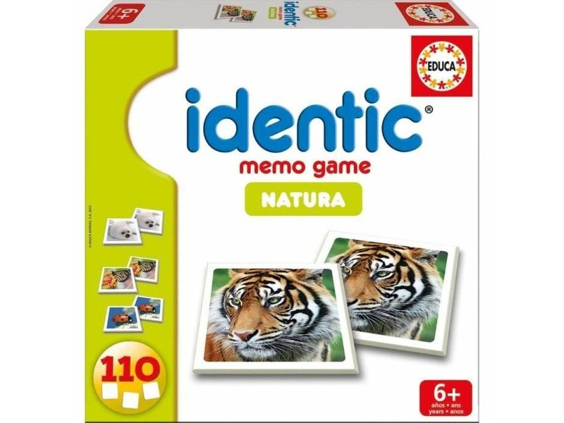 Игра за Памет Educa Identic Natura