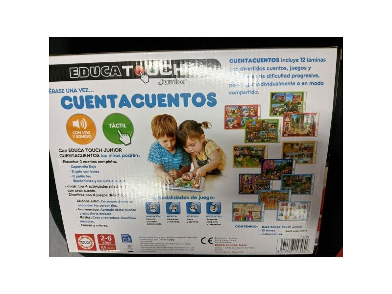Образователен Таблет Cuentacuentos Touch Educa (ES)